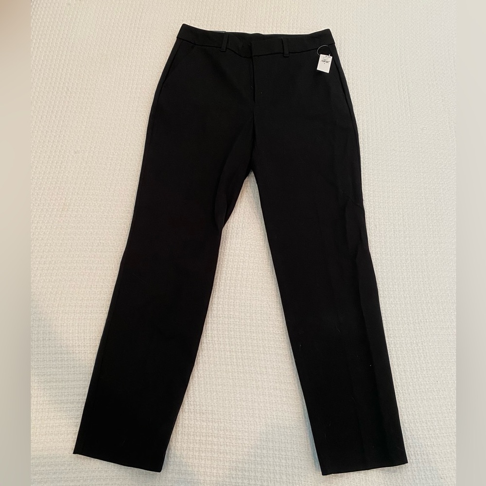 Slim midrise stretch slacks